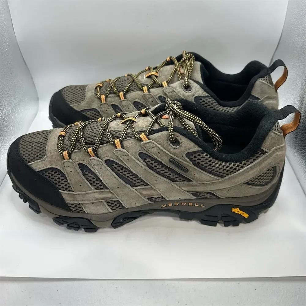 Merrell Moab 2 Waterproof (J06025) 'Walnut' Brown Hiking Shoes | Men's Size 13